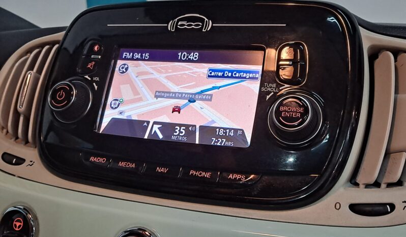 
								FIAT 500 1.2 LOUNGE completo									