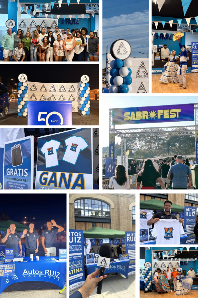 De NicaFest a SabroFest: Autos RUIZ impulsando la cultura latina en Valencia